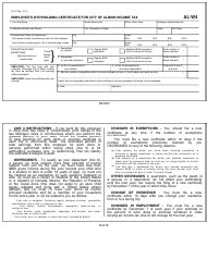 Form CT-W4 Download Printable PDF or Fill Online Employee's Withholding ...
