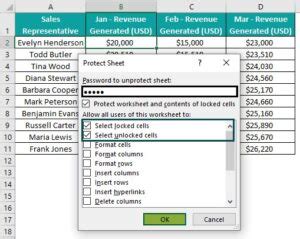 Excel Sheet Protection 的图像结果
