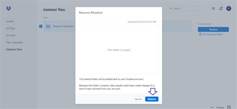 Image result for How to Recover Dropbox Files