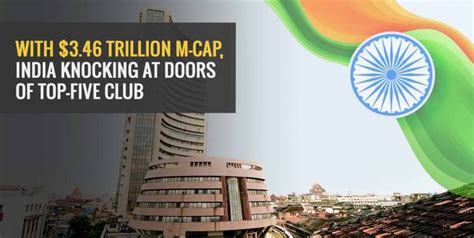 With $3.46 trillion m-cap, India knocking at doors of top-five club ...