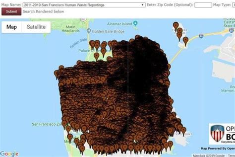 SF Poop Map 的图像结果