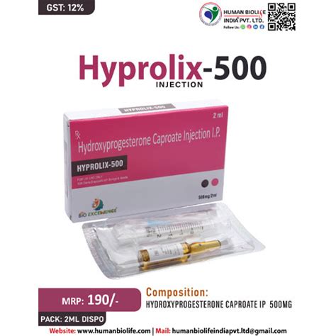 HYPROLIX-500 Injection Human Biolife India Pvt. Ltd.