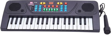 Arvin 37 Keys Musical Electronic Keyboard Organ With Mic Melody Mixing ...