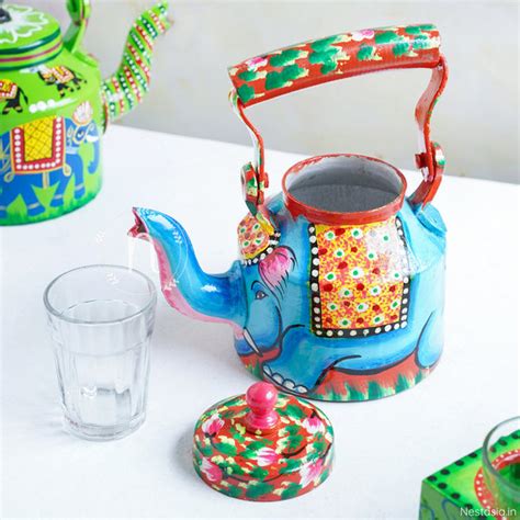 Colourful Kettle Online - Premium Decor Object | Nestasia
