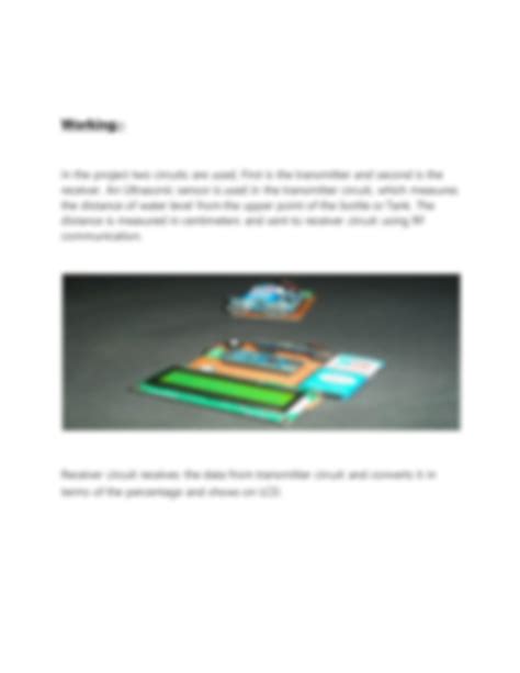 Image result for Water Level Indicator Using Arduino