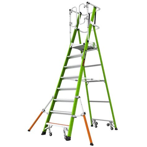 Little Giant Ladders Safety Cage 8-ft ( 13.11-ft Reach Height ...