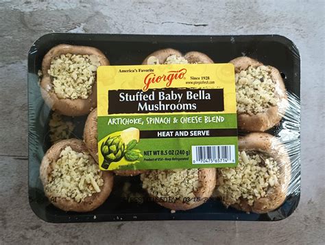 Giorgio Stuffed Baby Bella Mushrooms | Aldi Reviewer
