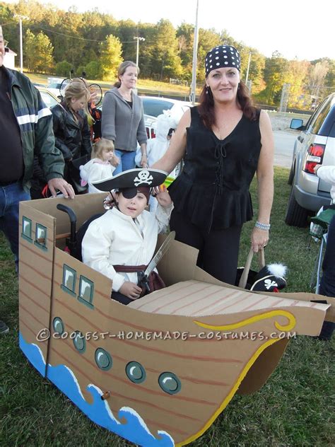 The jolly booger pirate ship wheelchair costume – Artofit