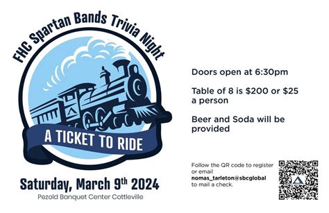 FHC Spartan Bands Trivia Night, Pezold Banquet & Meeting Center ...