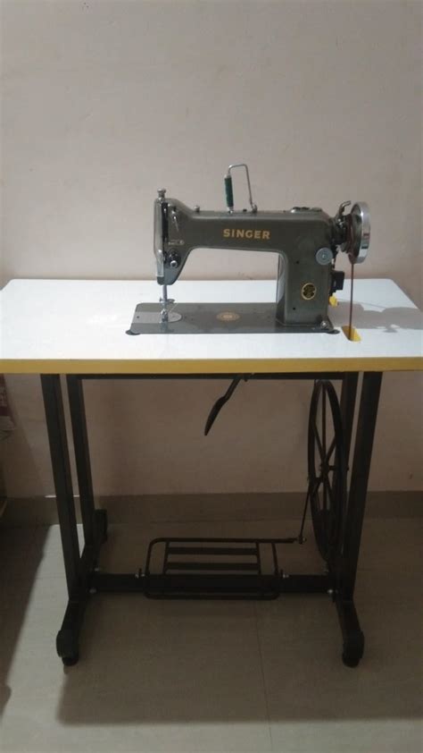 Oson Umbrella (TA-1) Sewing Machine Stand with Plywood Table (Brown ...