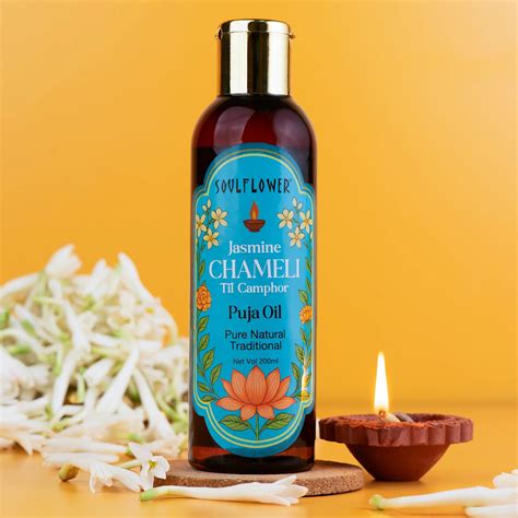 Everyday Pure Chameli Til Puja Oil – Soulflower.in