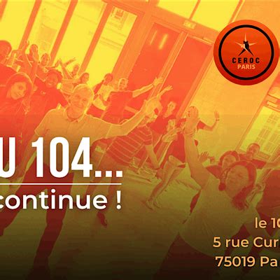 Cours de Ceroc - le rock moderne - gratuits pour débutants, CENTQUATRE ...