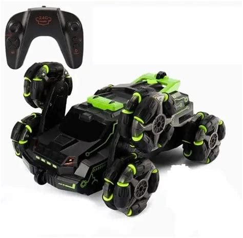 Licpo 2.4G RC Stunt Car 360 Degree Spinning High Speed Telescopic ...