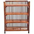 EVRA Cane Bamboo Clothes Cabinet for Storage Wardrobe, Cloth,Shoe Rack ...