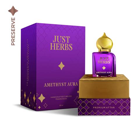 Just Herbs Amethyst Aura Premium Attar