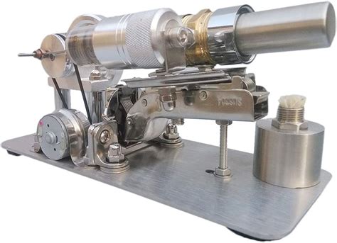 Buy DIY Model Engine Toy Model DIY Metal Single Cylinder Engine Model ...