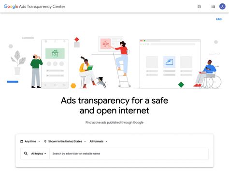 Transparency Center - Google Product Policies and Policy Areas