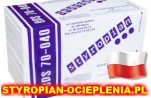 System docieplenia styropianem EPS040 gr. 18cm + kleje + tynk Akrylowy ...