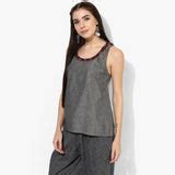 Racerback Ikat Top – Indian Dobby