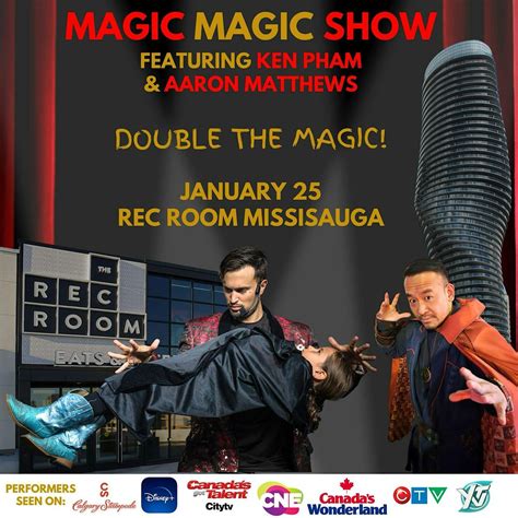 Magic Magic Show: Featuring Aaron Matthews and Ken Pham!, The Rec Room ...