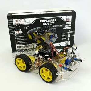 Curie Robotics Explorer Autonomous Bot|Bluetooth STEM&Coding|Fun|Age 10 ...