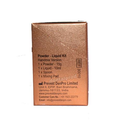 Prevest Micron Superior (Glass Ionomer Restorative Cement-GIC) – Dental ...