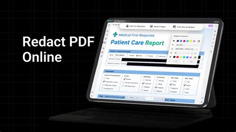Image result for Redact a PDF File