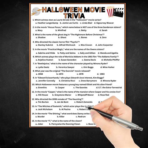 Halloween Movie Trivia