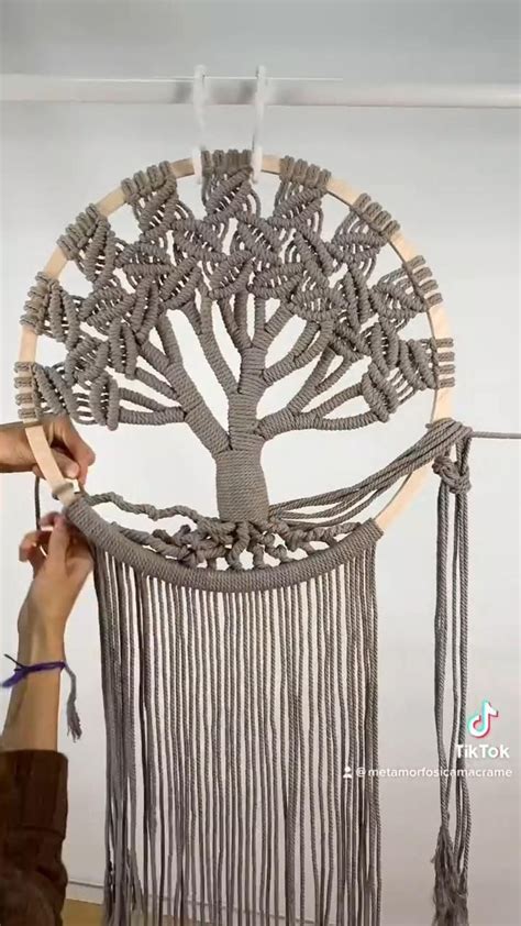 Macrame Tree of Life Wall Hanging Tutorial 的图像结果