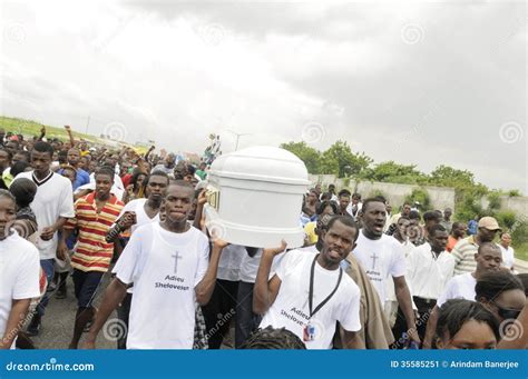 Haiti Funeral. editorial photo. Image of haitian, african - 35585251