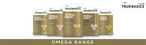 TrueBasics Omega Heart | 2 in 1 formula with Omega-3 Fish Oil & CoQ10 ...