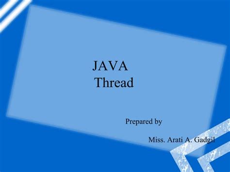Image result for Java Thread PPT Templet