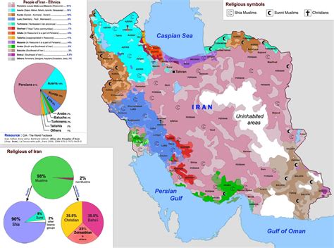 Iran Map - Guide of the World