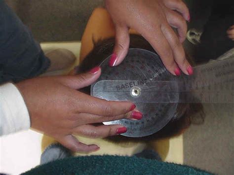 Image result for Cervical Rotation Goniometry