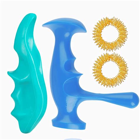 Mnelaeopli Manual Trigger Point Massage Tool And Thumb Saver For Full ...