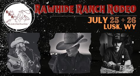 2025 Rawhide Ranch Rodeo featuring Jarrod Morris, Logan Ryan Band and ...