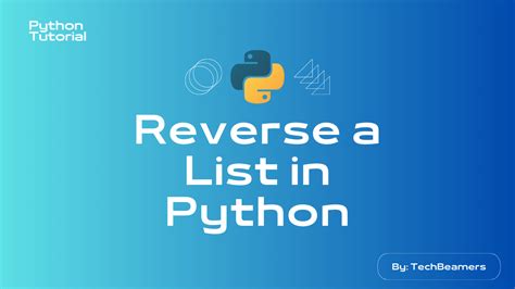 Reverse List Using Recursion in Python 的图像结果