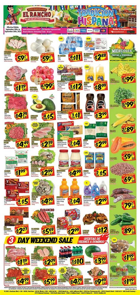 El Rancho Weekly Ads from September 20