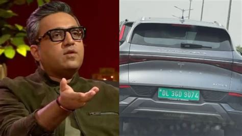 Ashneer Grover shares pic of world’s first cross-breed Tesla in Delhi ...