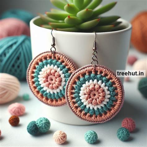 Crochet Earring Ideas
