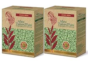 Buy Nisha Nature Mate Henna Powder for Hair Colour, Natural Brown ...
