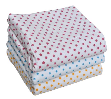 Buy MK HANDICRAFT Set of 3 Pieces Pure Cotton Printed Sheets for Babies ...