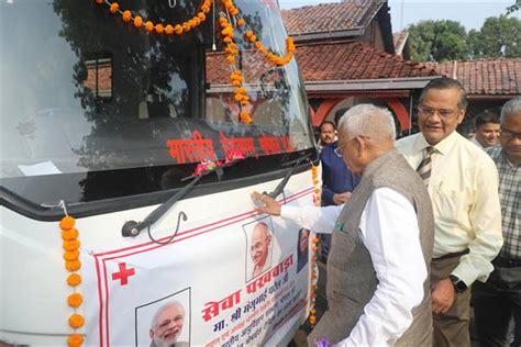 MP: Governor Mangubhai Patel Dedicates Sickle Cell Testing Mobile Van