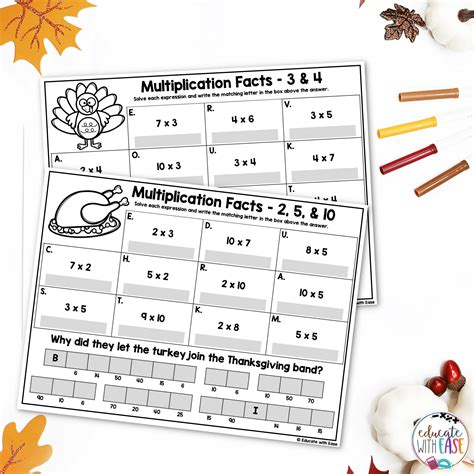 Image result for Thanksgiving Math Activity