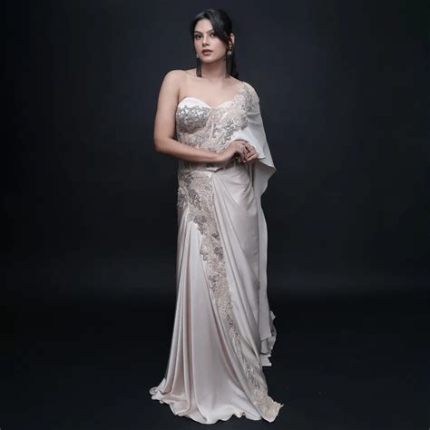 Elegant Western Drape Gowns for Women – vastrachowk