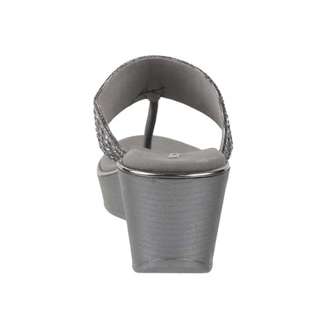 Buy Mochi Women Gun-Metal Ethnic Sandals Online | SKU: 35-5025-29-36 ...