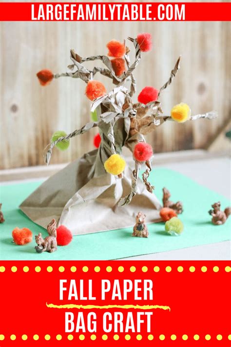 Image result for Paper Bag Fall Crafts