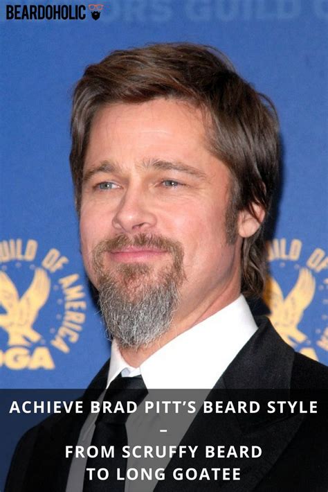 Hot Brad Pitt Beard Styles to Copy (Definitive Guide) | Beard styles ...