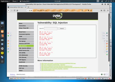 Image result for DVWA SQL Injection Tutorial