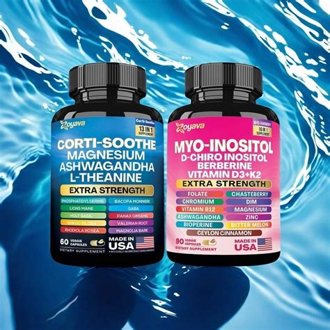 Soothe & Smooth Bundle - Cortisol and Myo-Inositol - Walmart.com